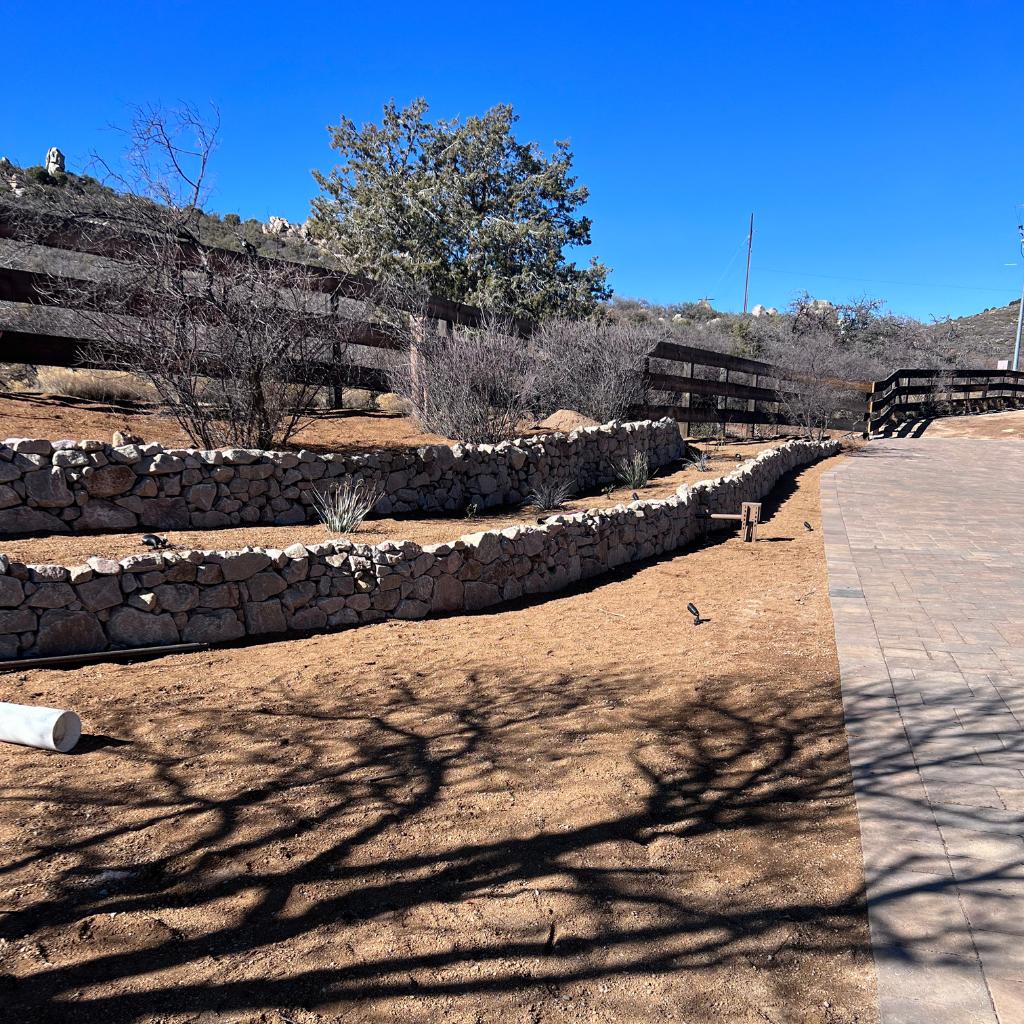 Custom retaining walls in Clarkdale, AZ