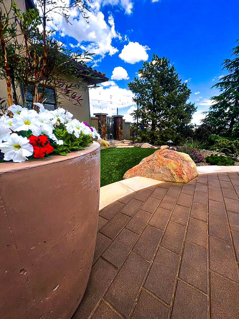 Professional backyard remodel near me in Central Arizona for upgraded patios, seating, and hardscapes