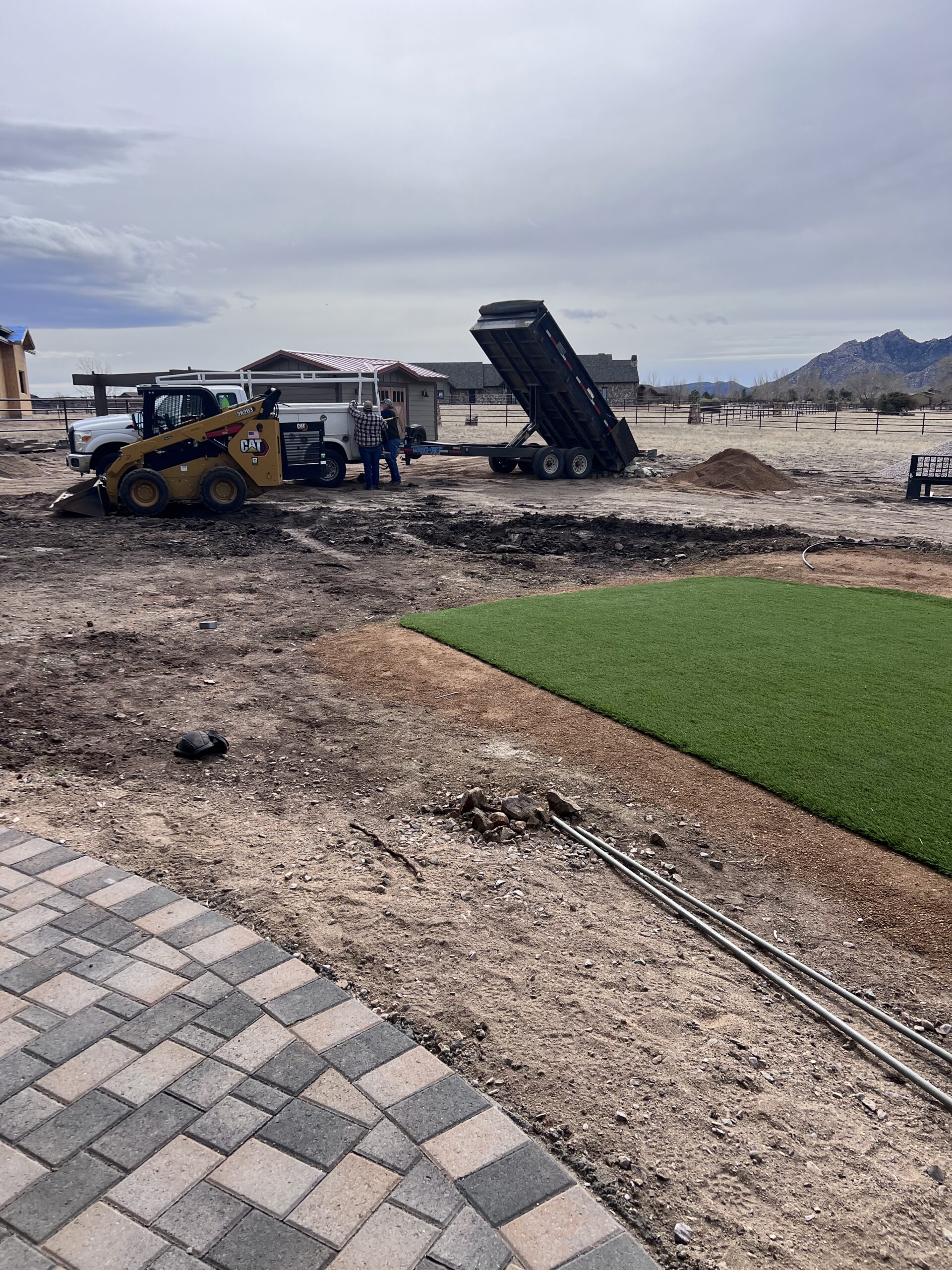 Professional land clearing near me in Central Arizona for brush removal and site preparation